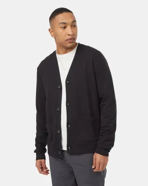 SoftTerry Light Button Front Cardigan