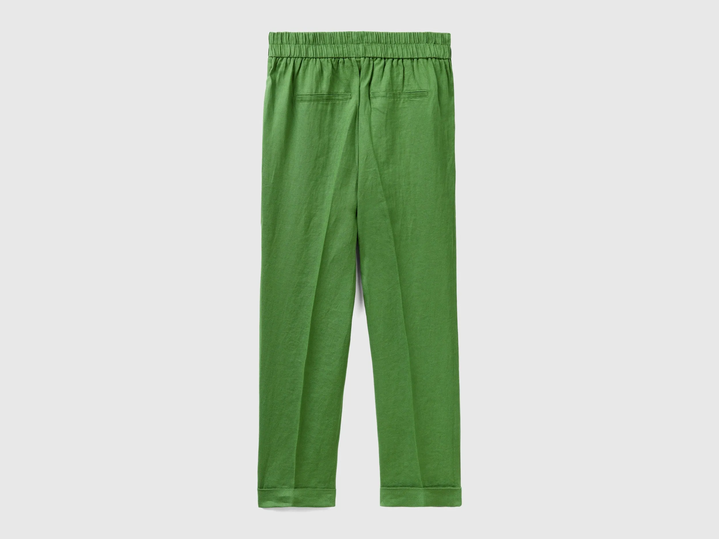 Solid Regular Fit Trousers