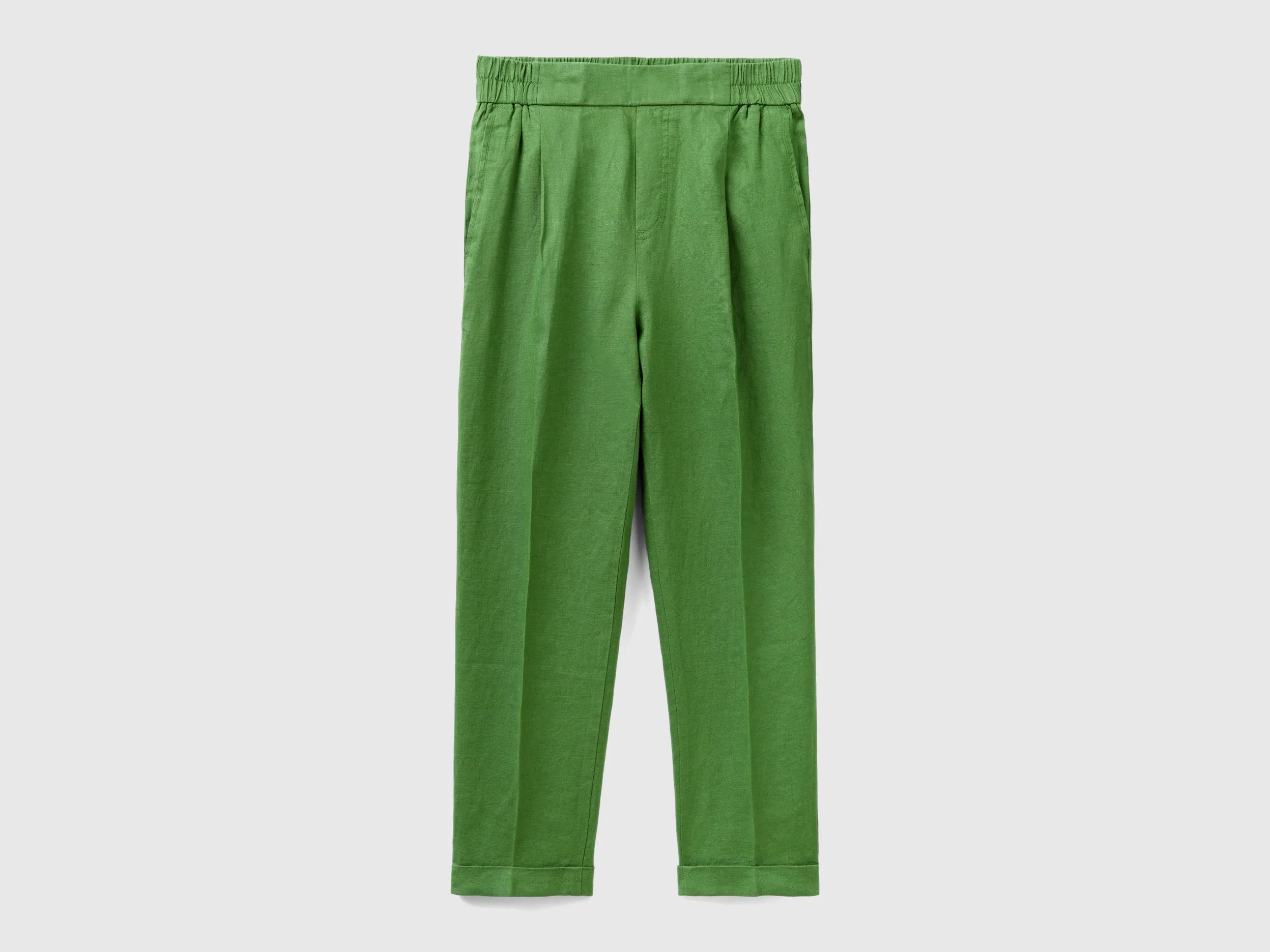 Solid Regular Fit Trousers