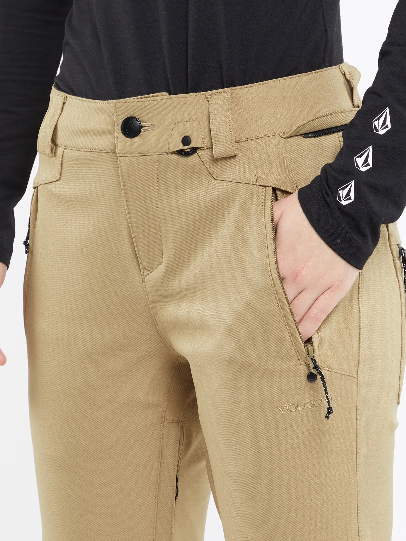 Species Stretch Trousers - DARK KHAKI