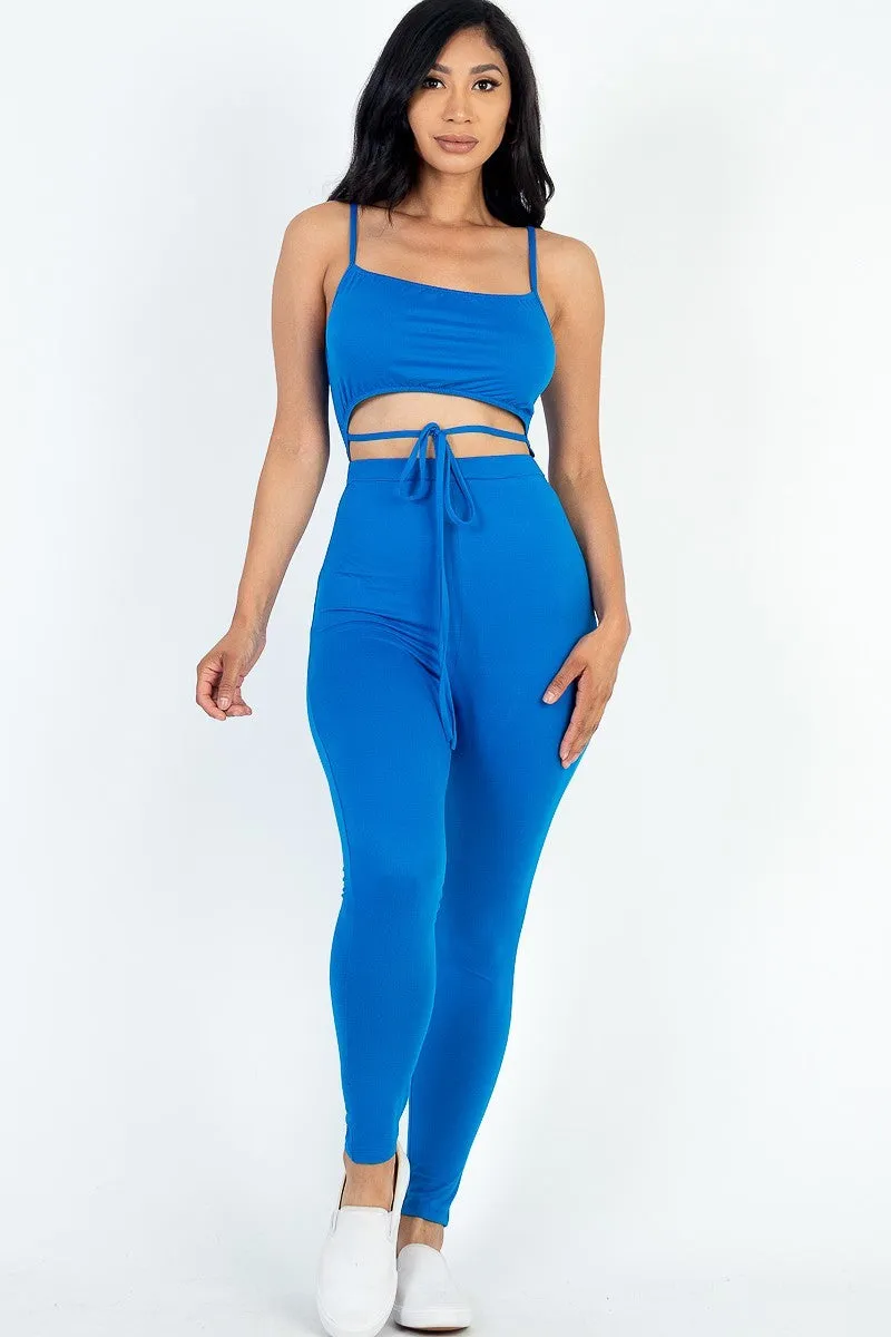 StretchySoft Front Cut Out Jumpsuit