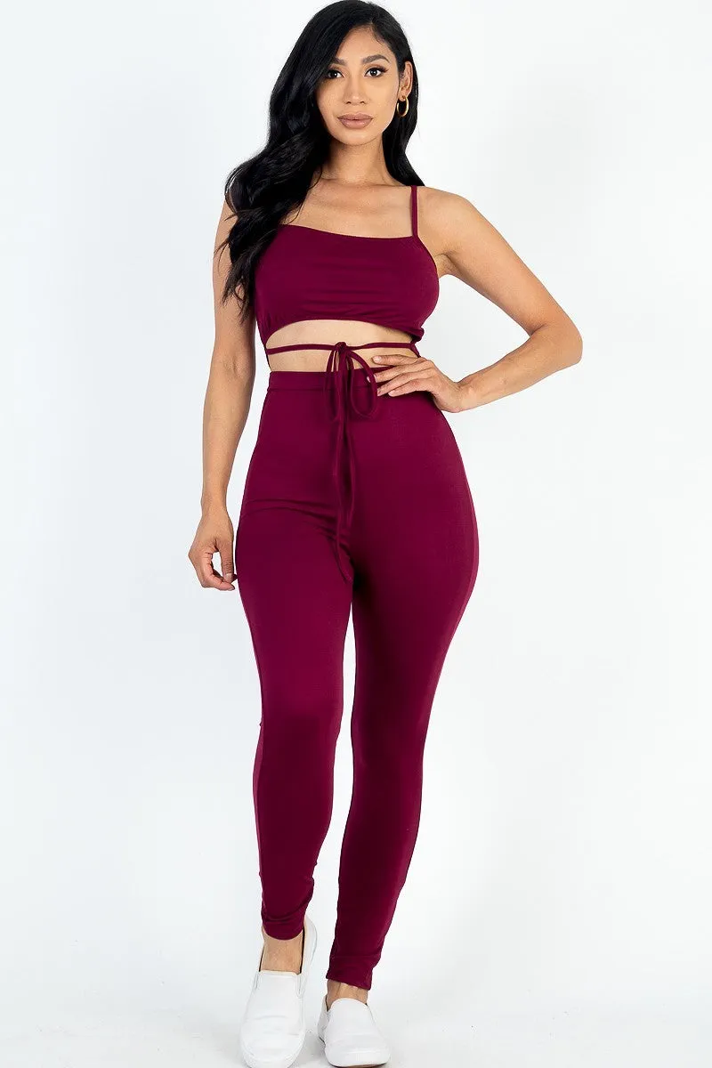 StretchySoft Front Cut Out Jumpsuit