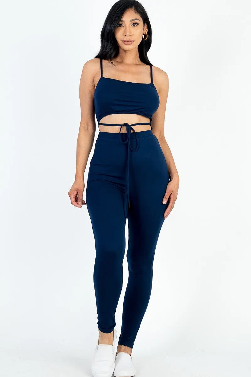 StretchySoft Front Cut Out Jumpsuit