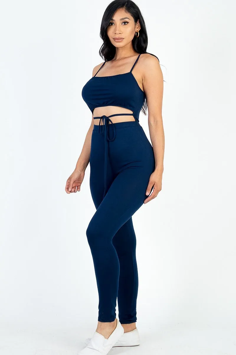 StretchySoft Front Cut Out Jumpsuit