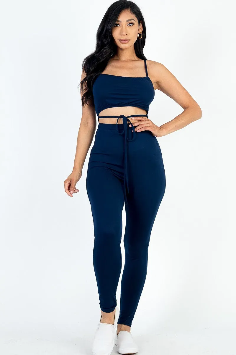 StretchySoft Front Cut Out Jumpsuit