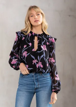Sweet Nothings Floral Chiffon Top