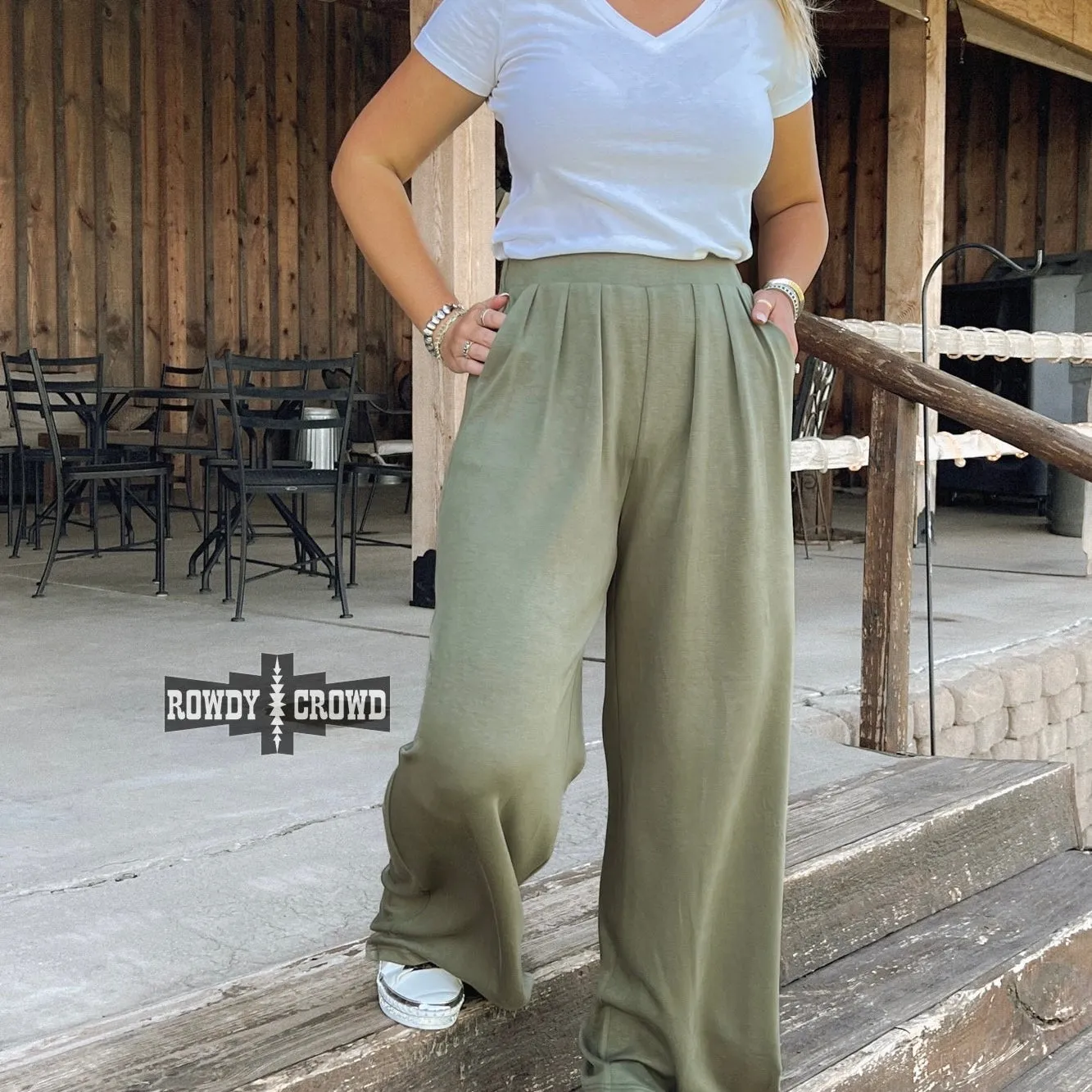 Texline Olive Trousers