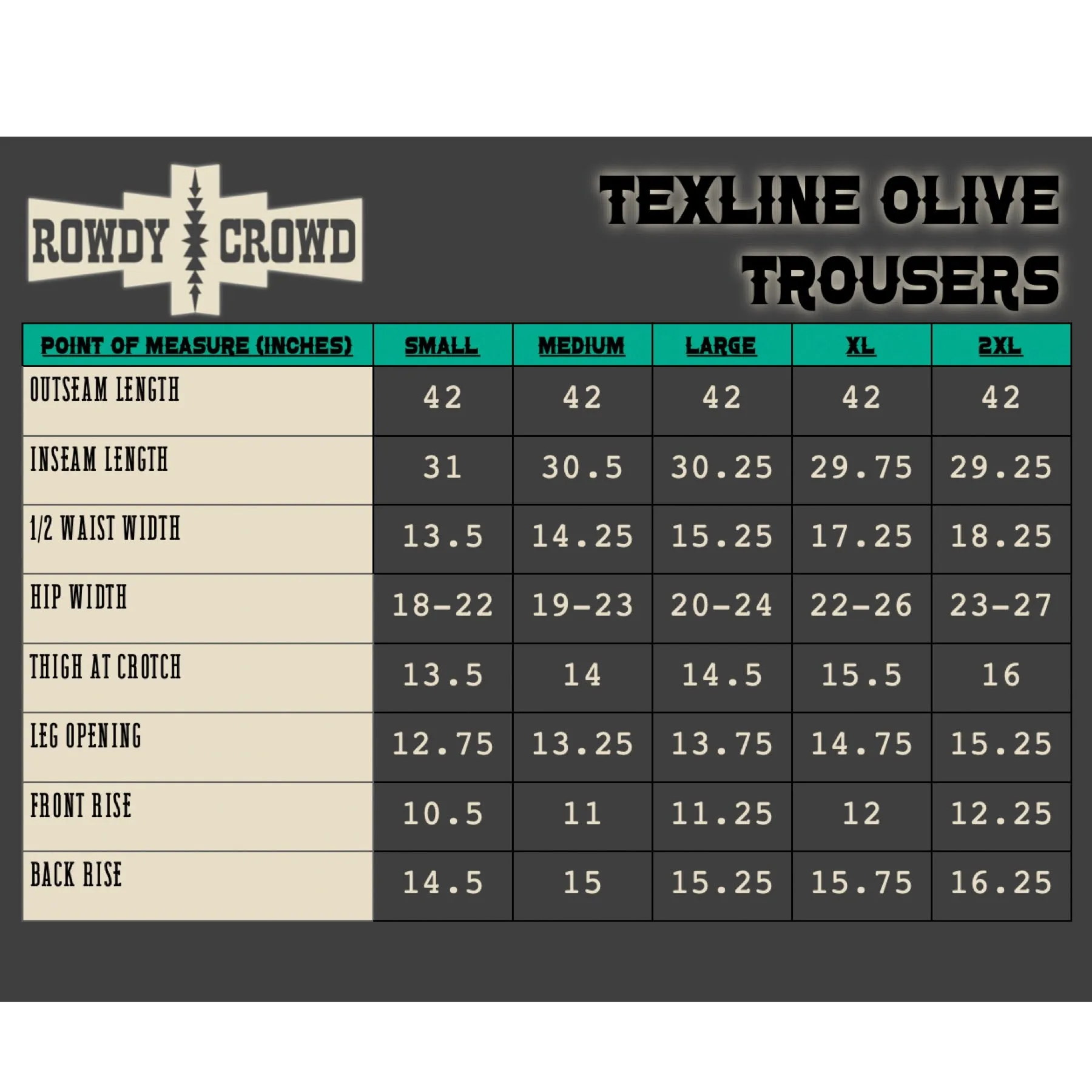 Texline Olive Trousers