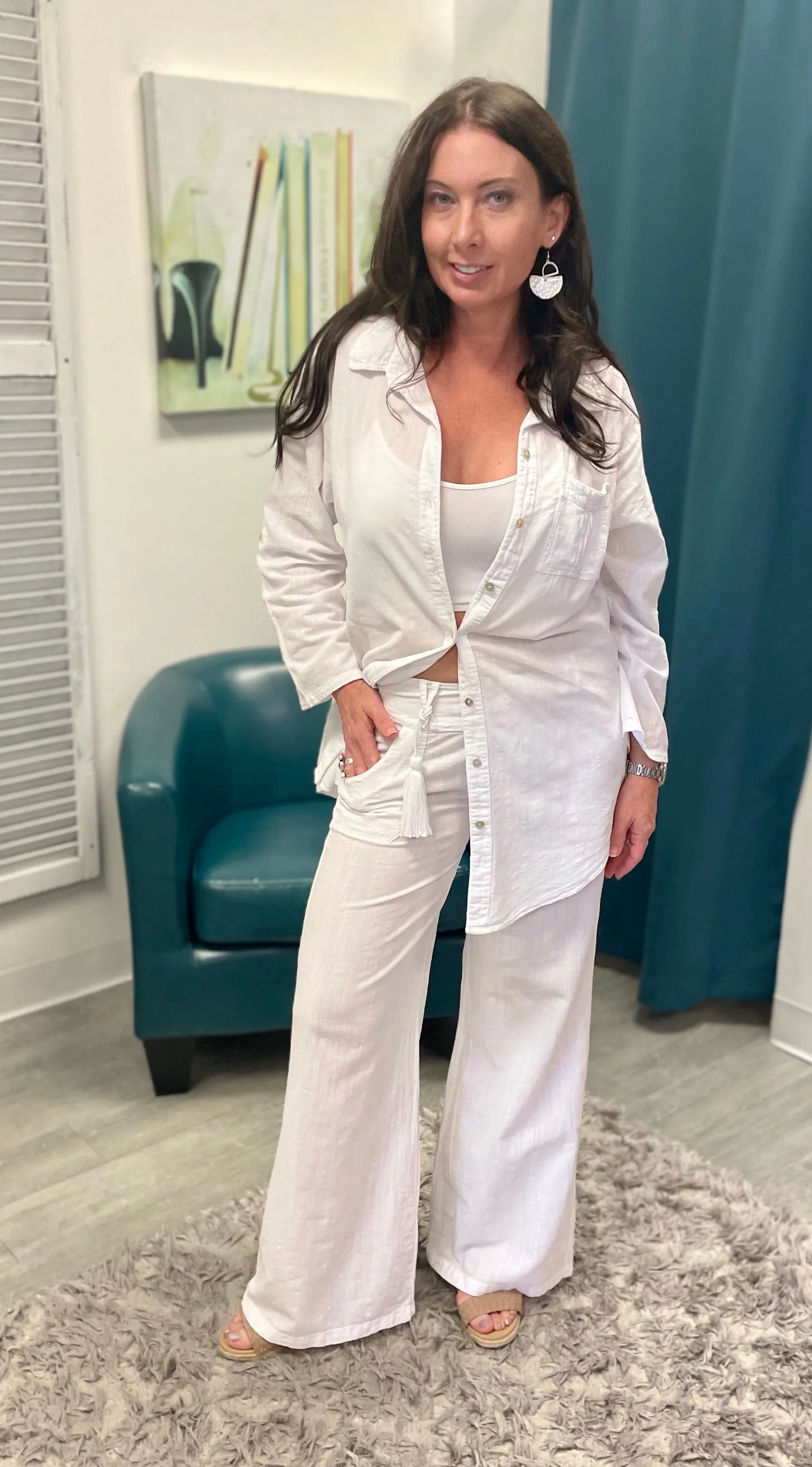 The Kate Shirt - White