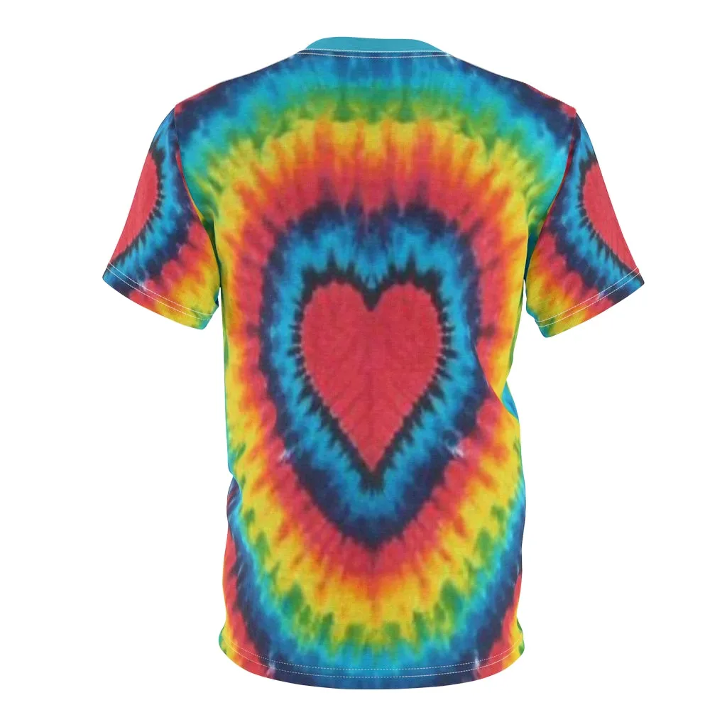 Tie Dye Unisex Cut & Sew Tee, Custom Tee, Graphic Tee, Tie Dye