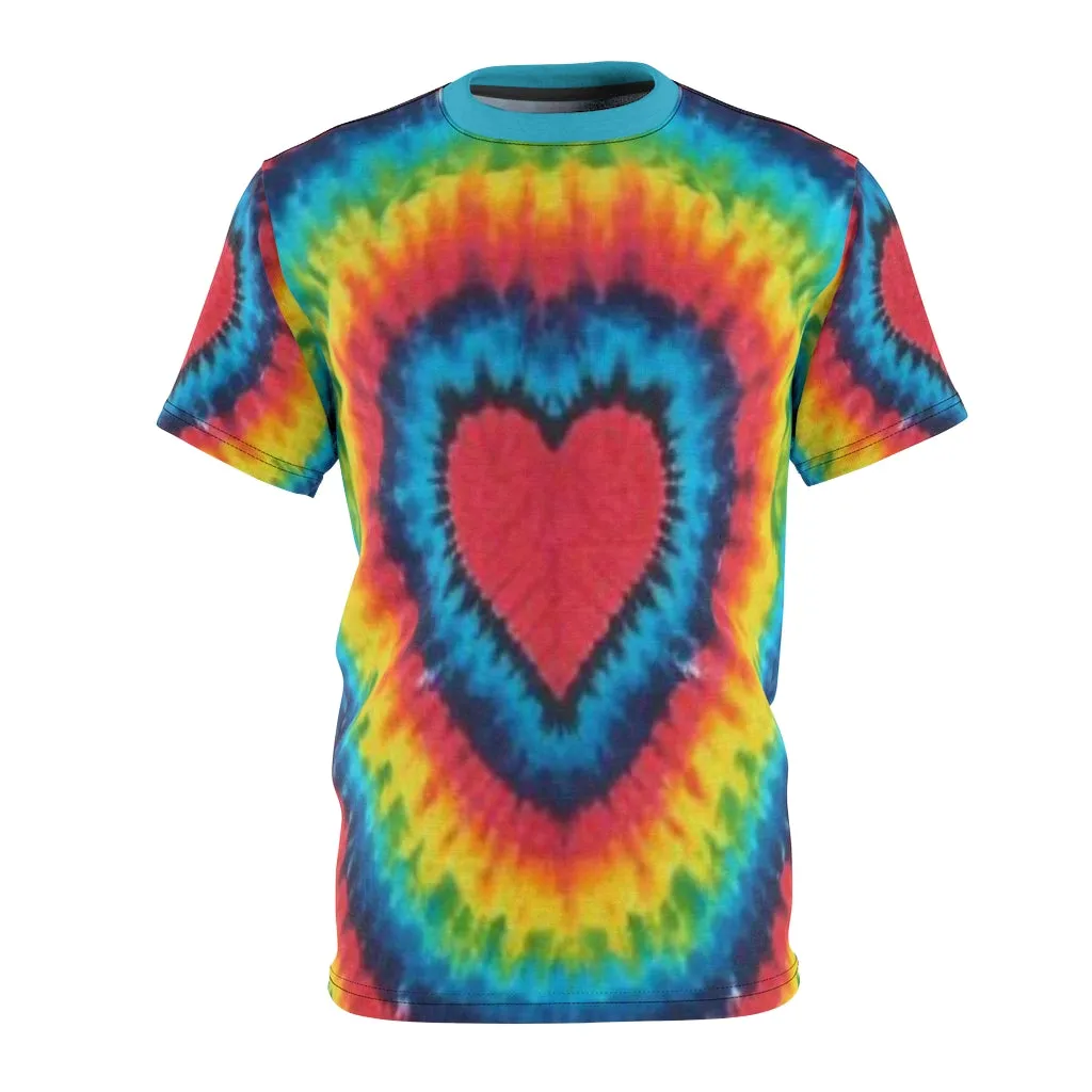 Tie Dye Unisex Cut & Sew Tee, Custom Tee, Graphic Tee, Tie Dye
