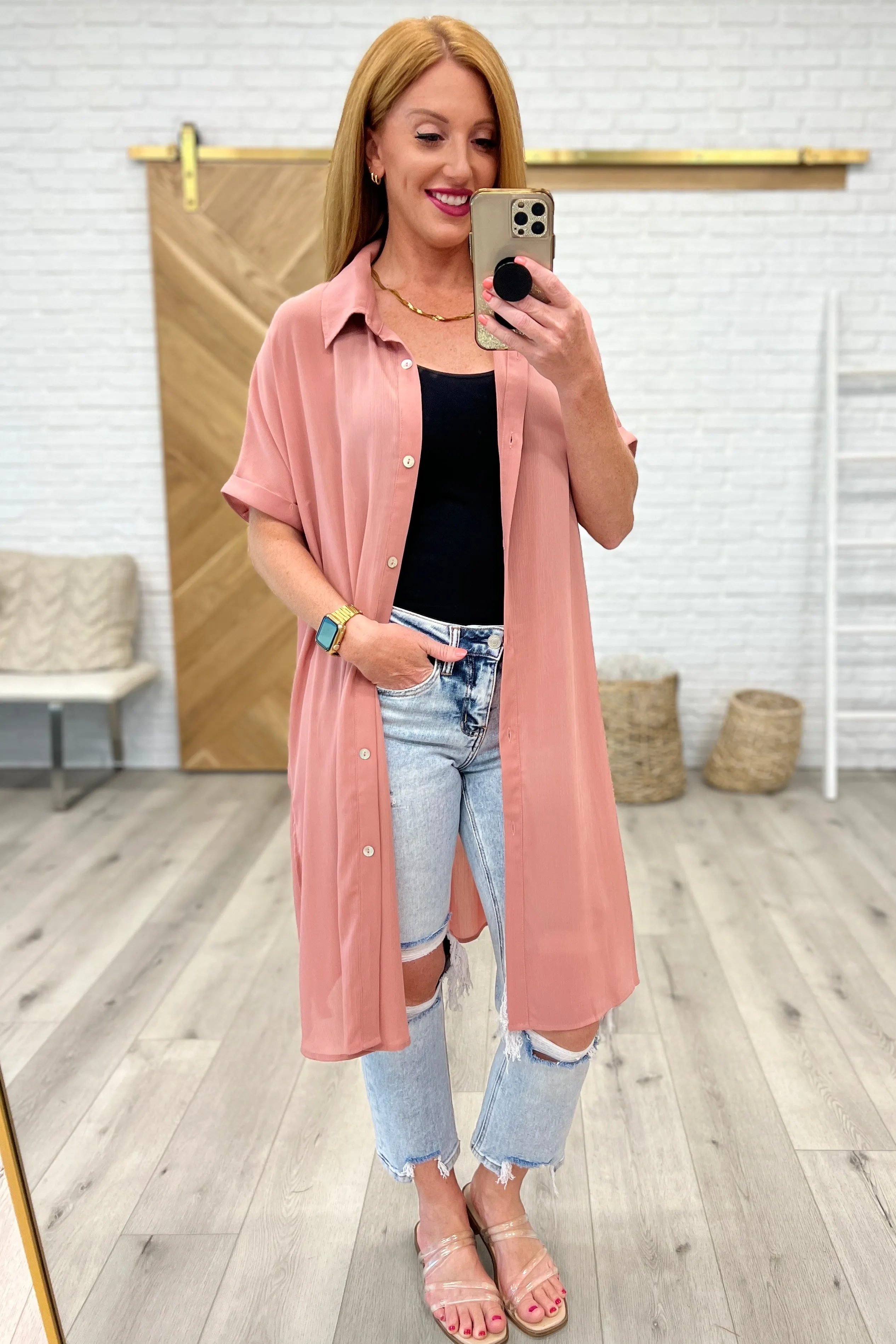 Timeless Appeal Shirt Dress