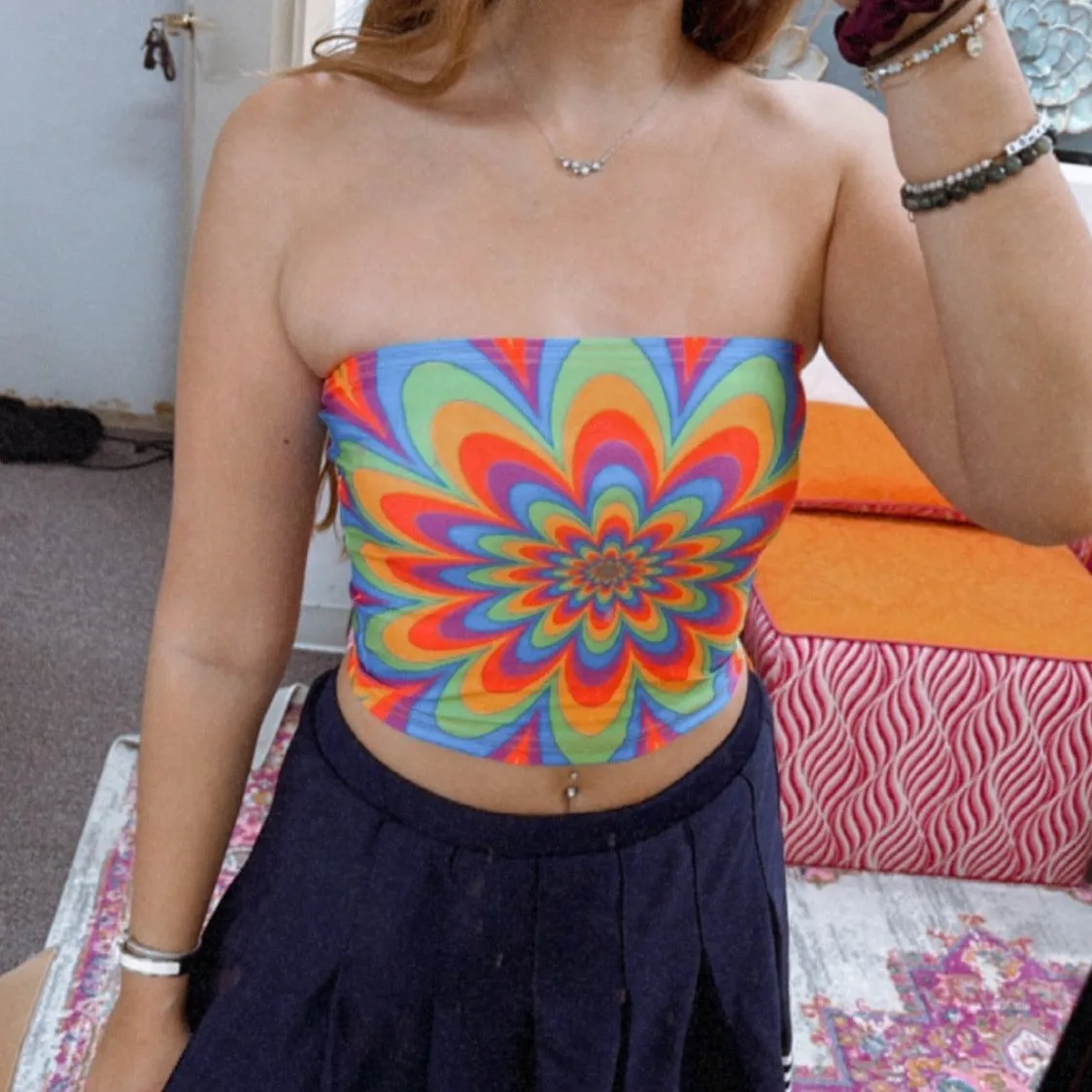 Trippy Groovy Tube Top