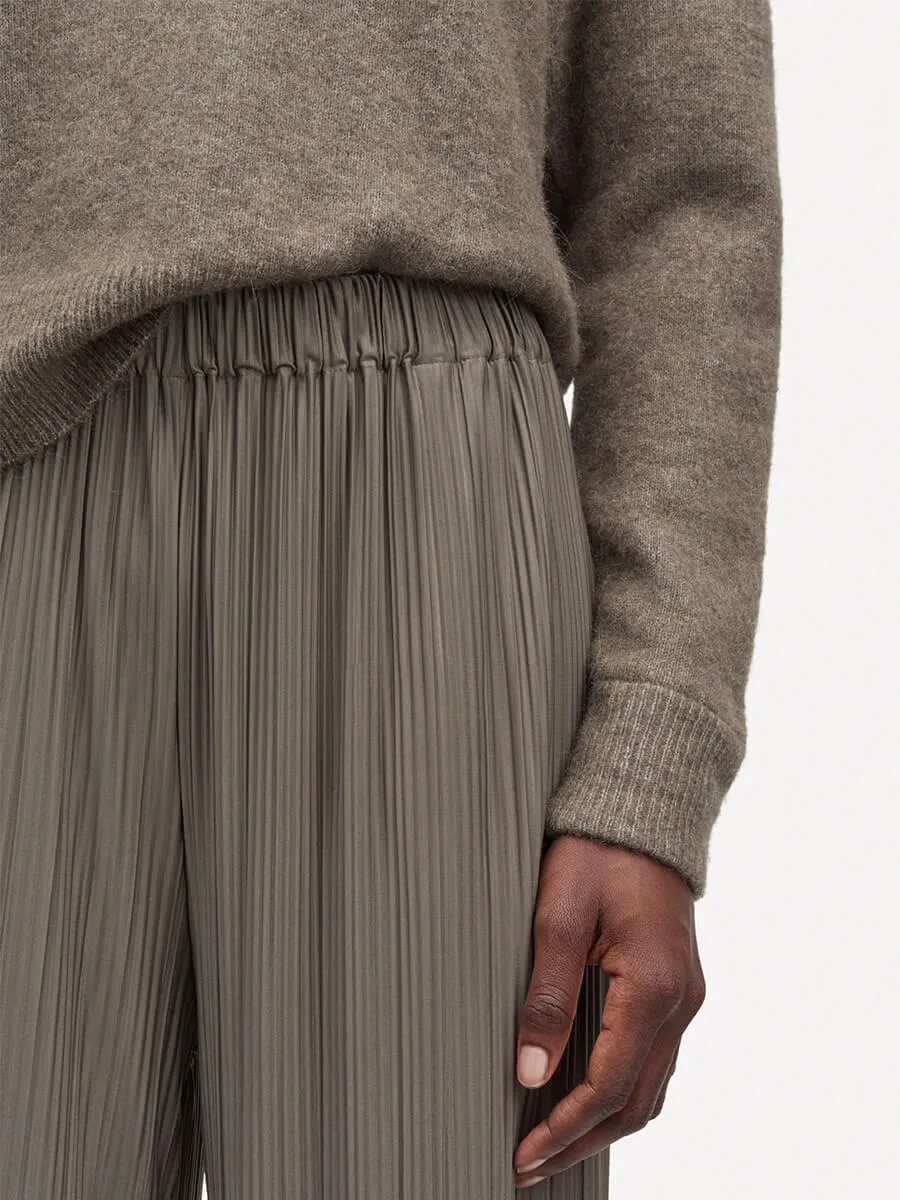 Uma Pleated Trousers - Bungee Cord