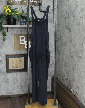Universal Thread Women's Square Neck Belted Overalls 78453048 Gray XS
