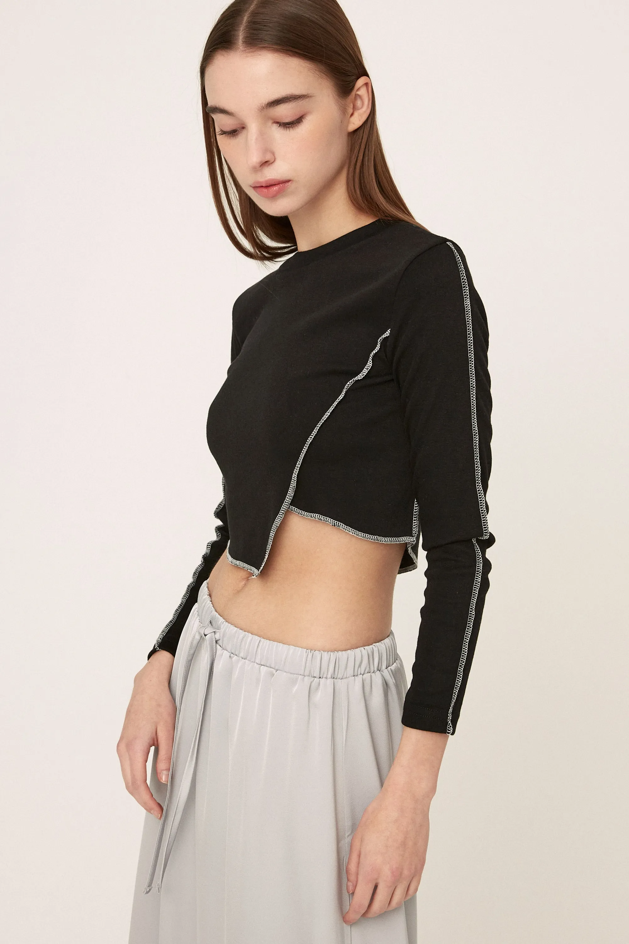 Violet Cropped Top