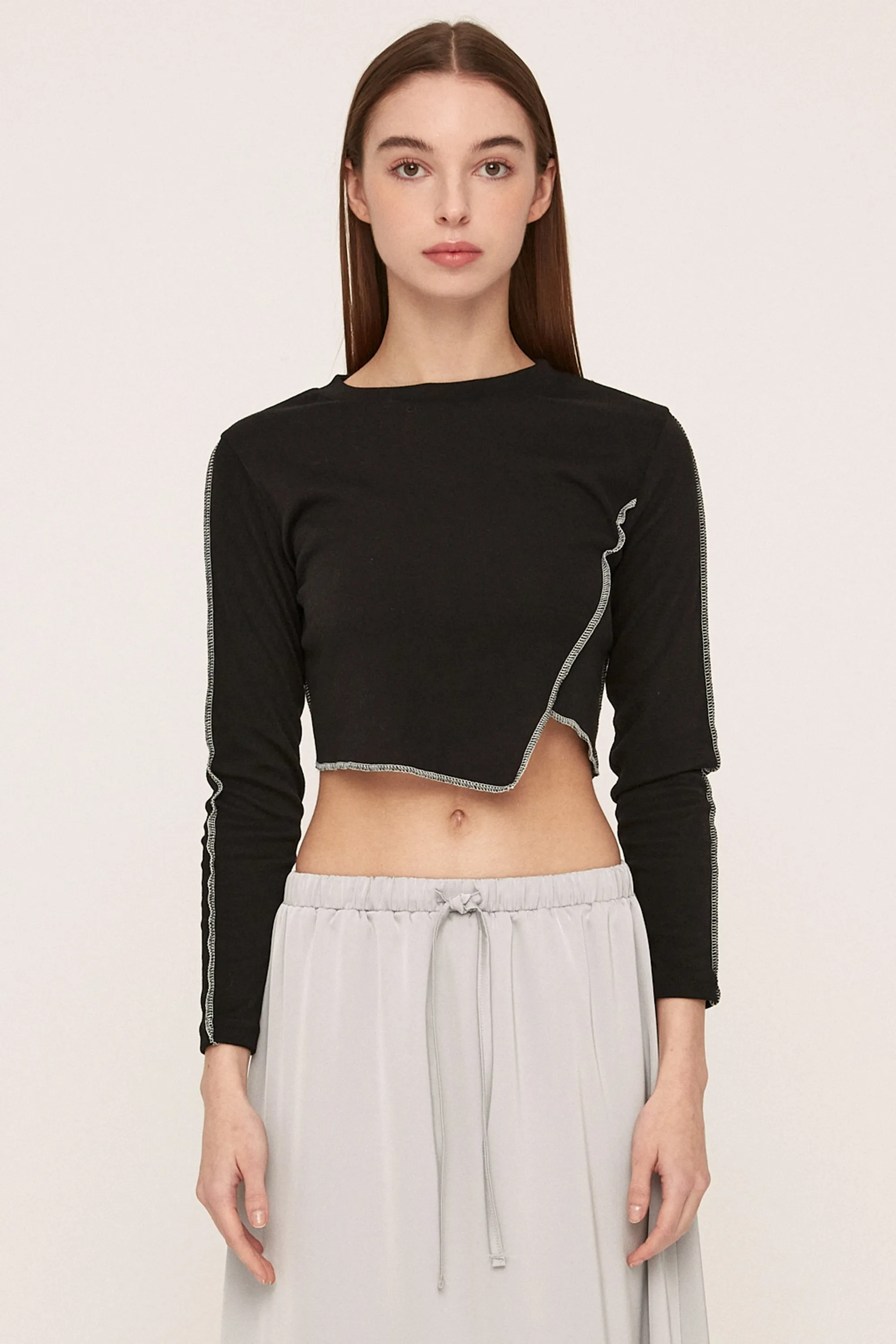 Violet Cropped Top