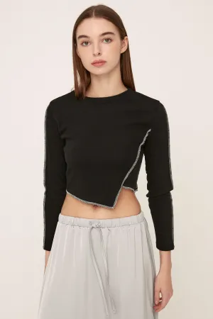 Violet Cropped Top