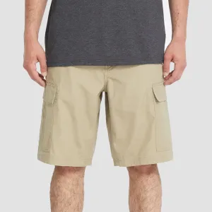 Volcom Strange Tripper Cargo 22" Shorts Khaki