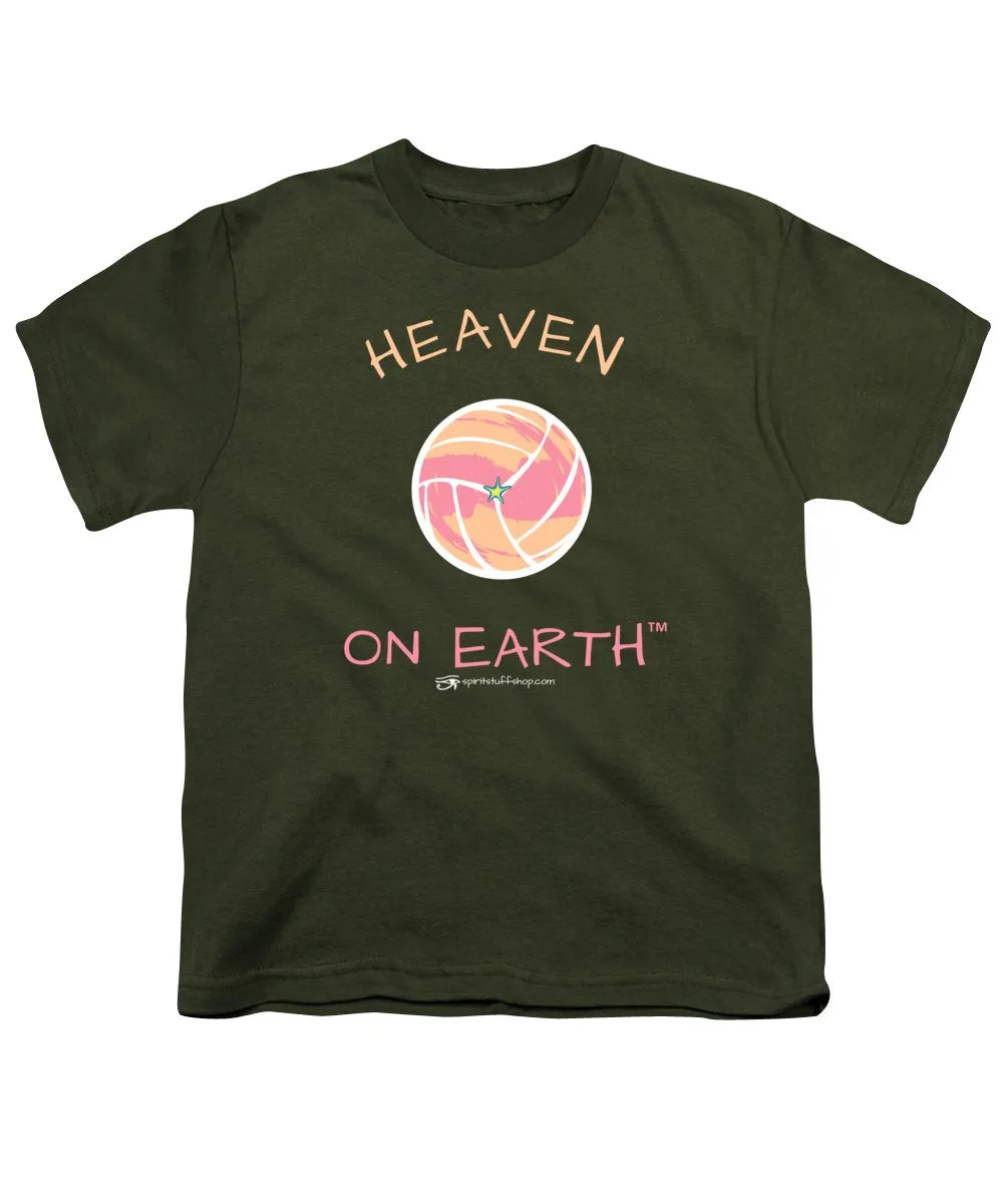 Volleyball Heaven On Earth - Youth T-Shirt