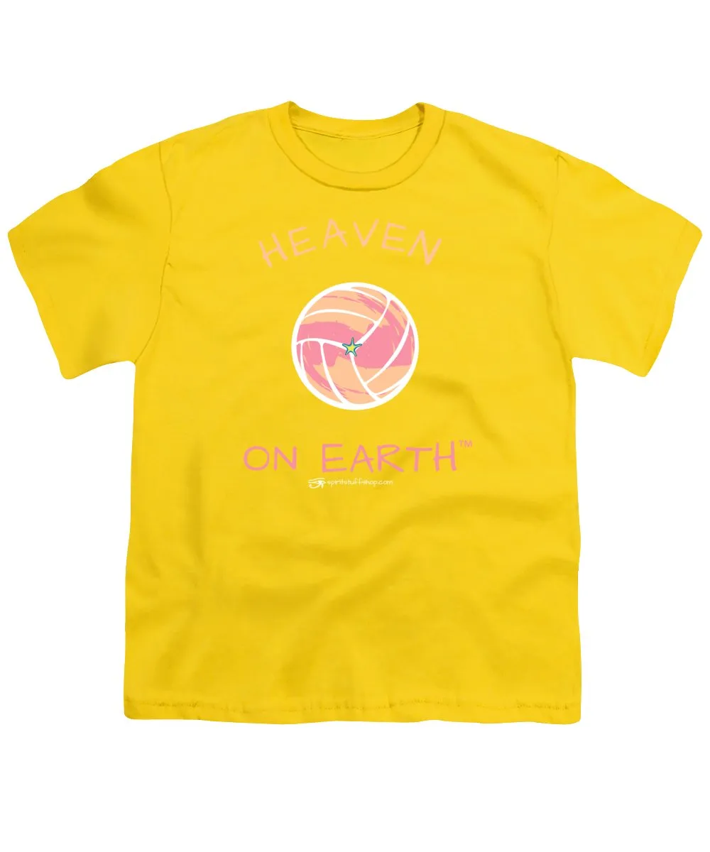 Volleyball Heaven On Earth - Youth T-Shirt