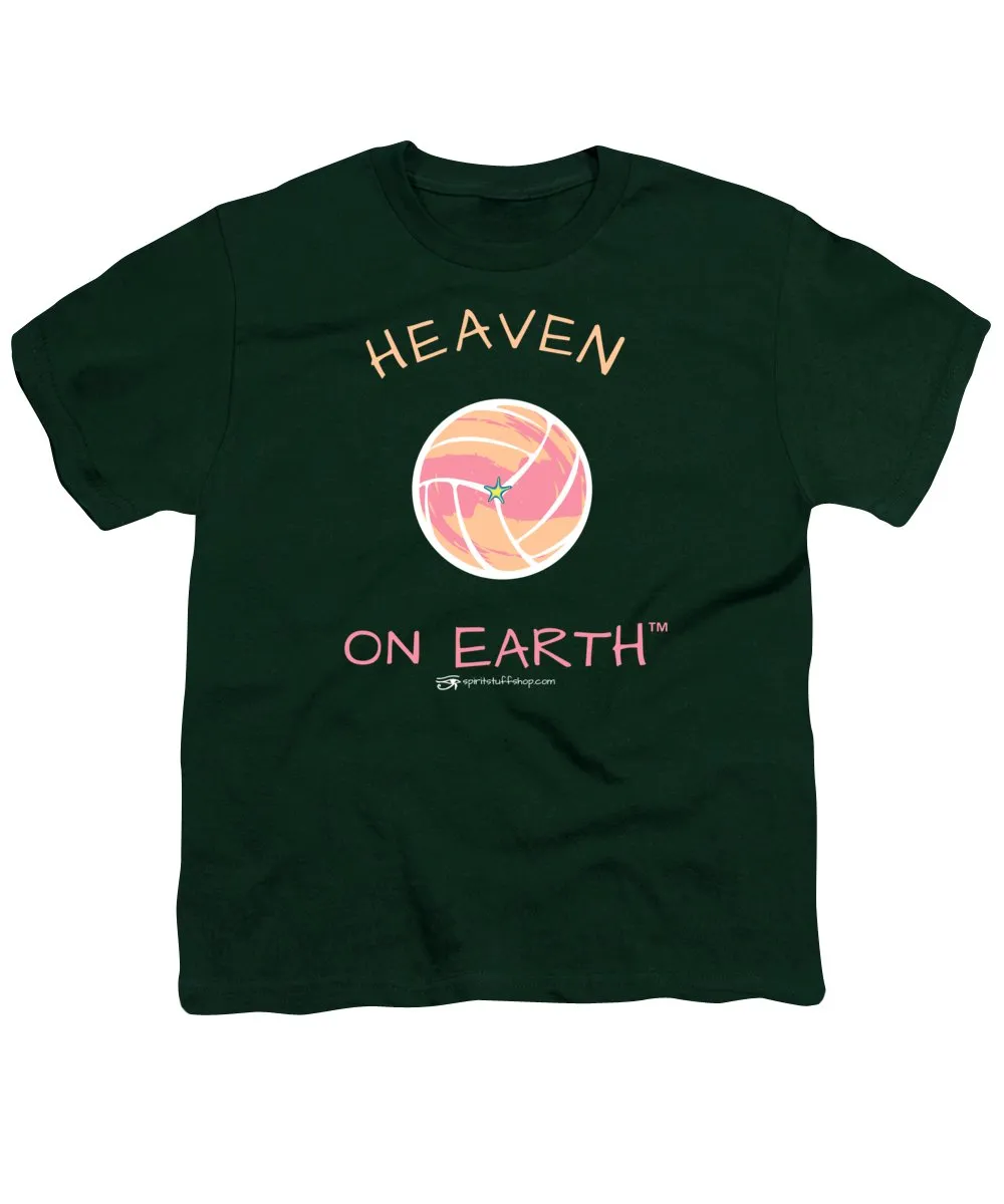 Volleyball Heaven On Earth - Youth T-Shirt