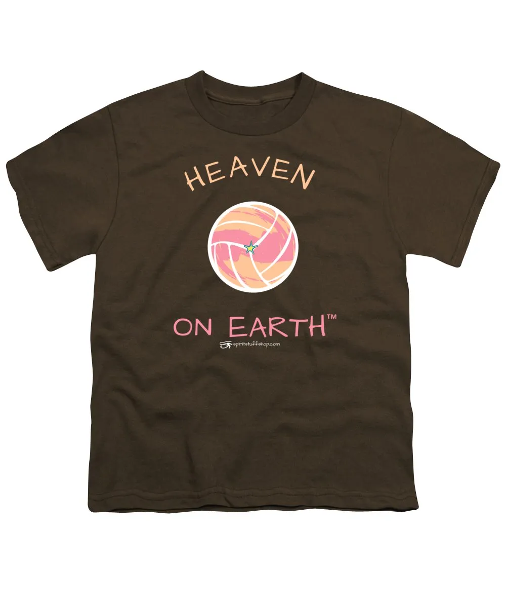 Volleyball Heaven On Earth - Youth T-Shirt