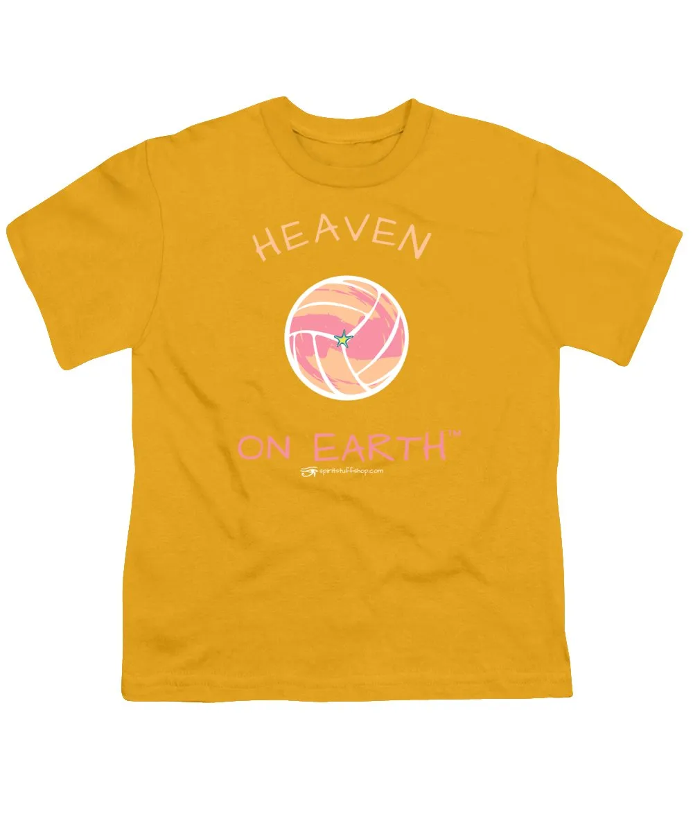 Volleyball Heaven On Earth - Youth T-Shirt