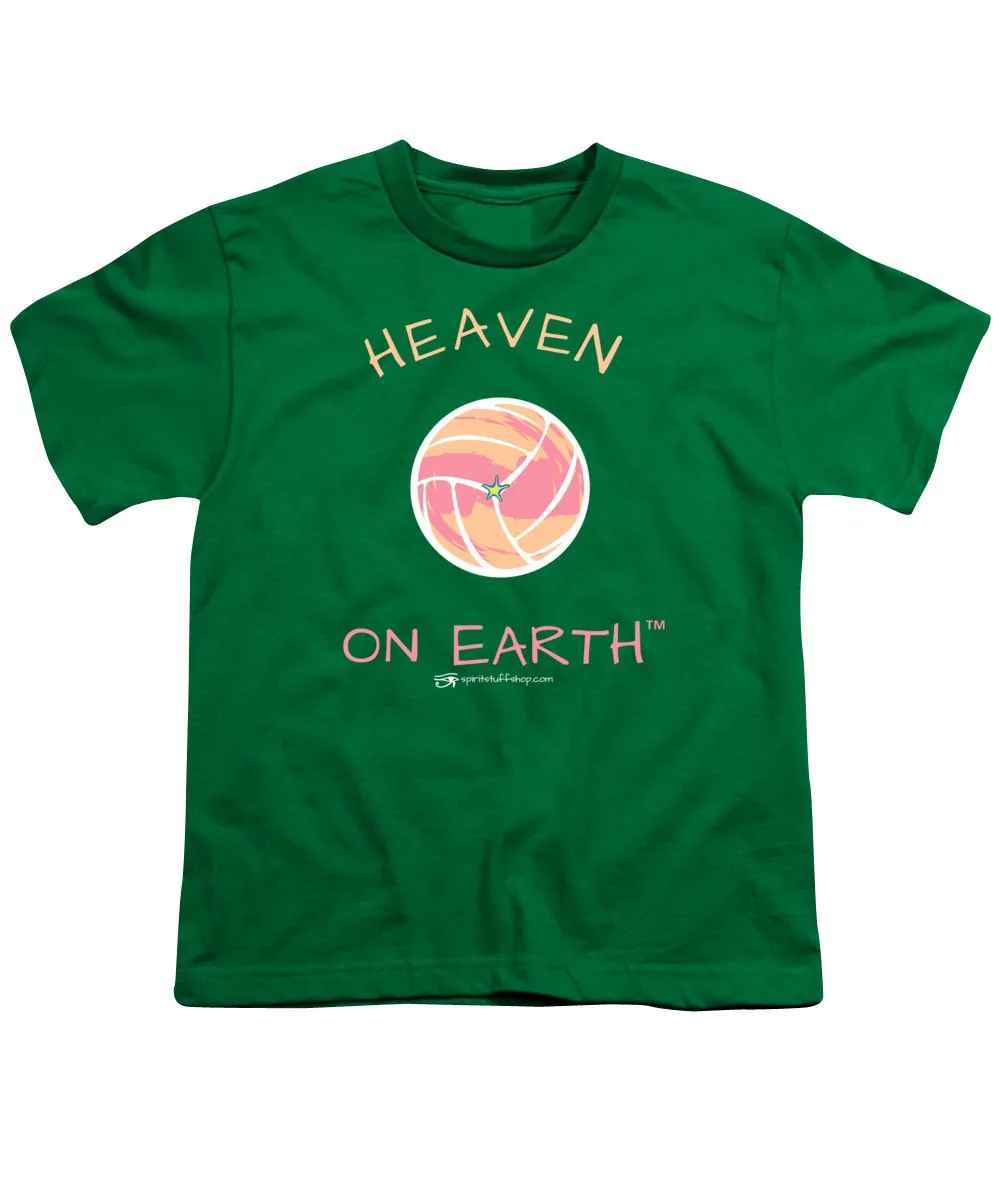 Volleyball Heaven On Earth - Youth T-Shirt