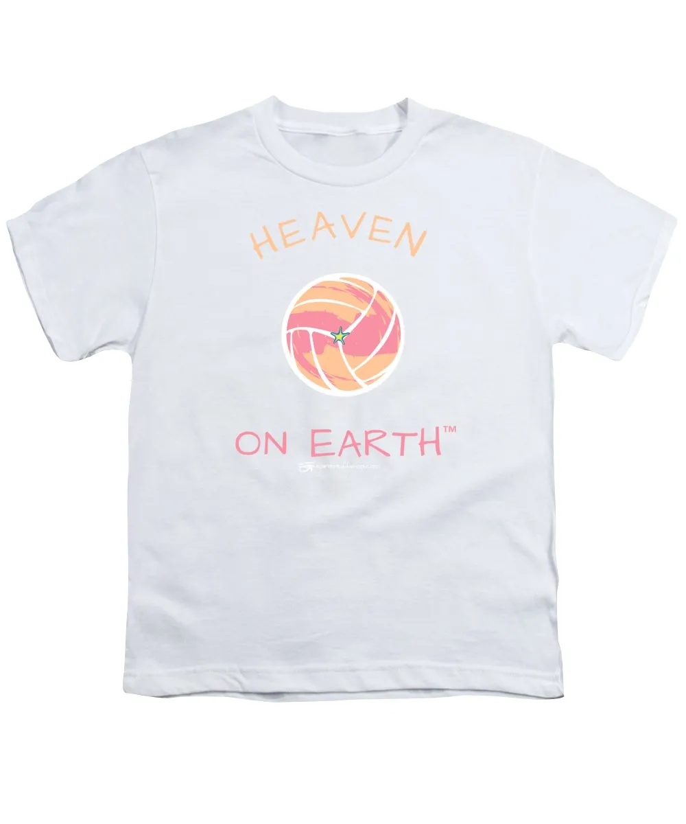 Volleyball Heaven On Earth - Youth T-Shirt