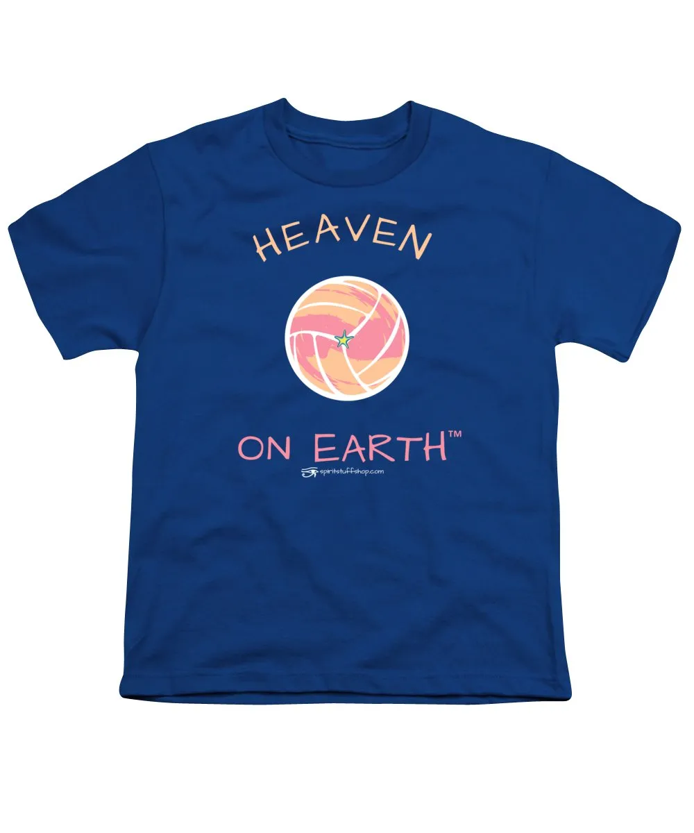 Volleyball Heaven On Earth - Youth T-Shirt