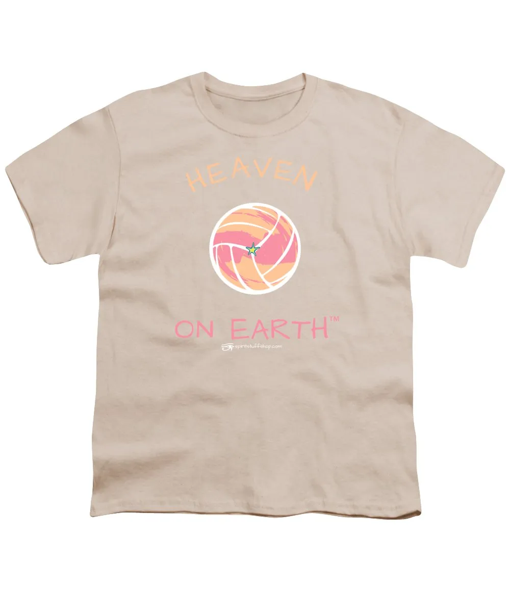Volleyball Heaven On Earth - Youth T-Shirt