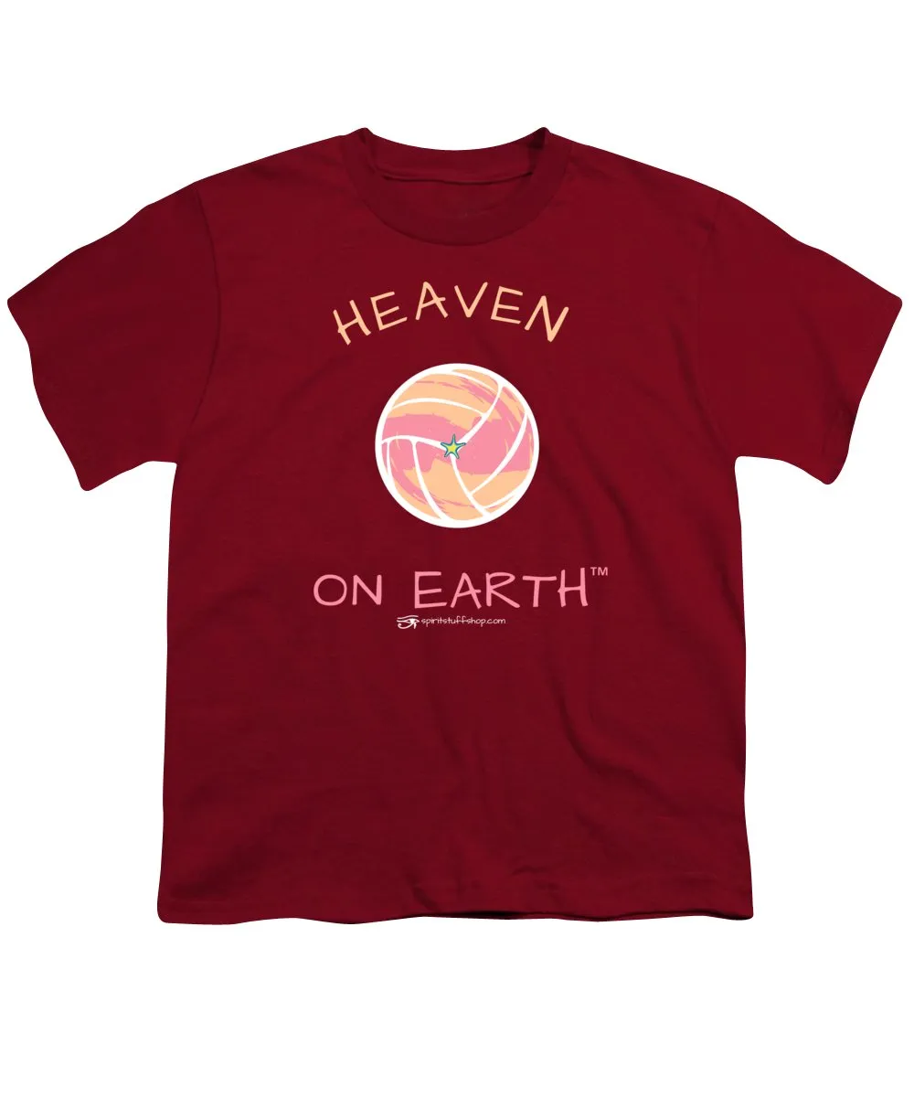 Volleyball Heaven On Earth - Youth T-Shirt