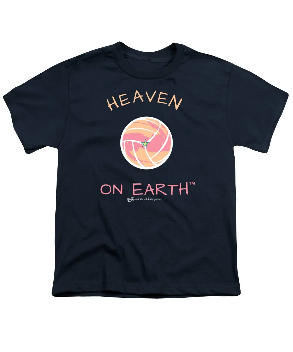 Volleyball Heaven On Earth - Youth T-Shirt