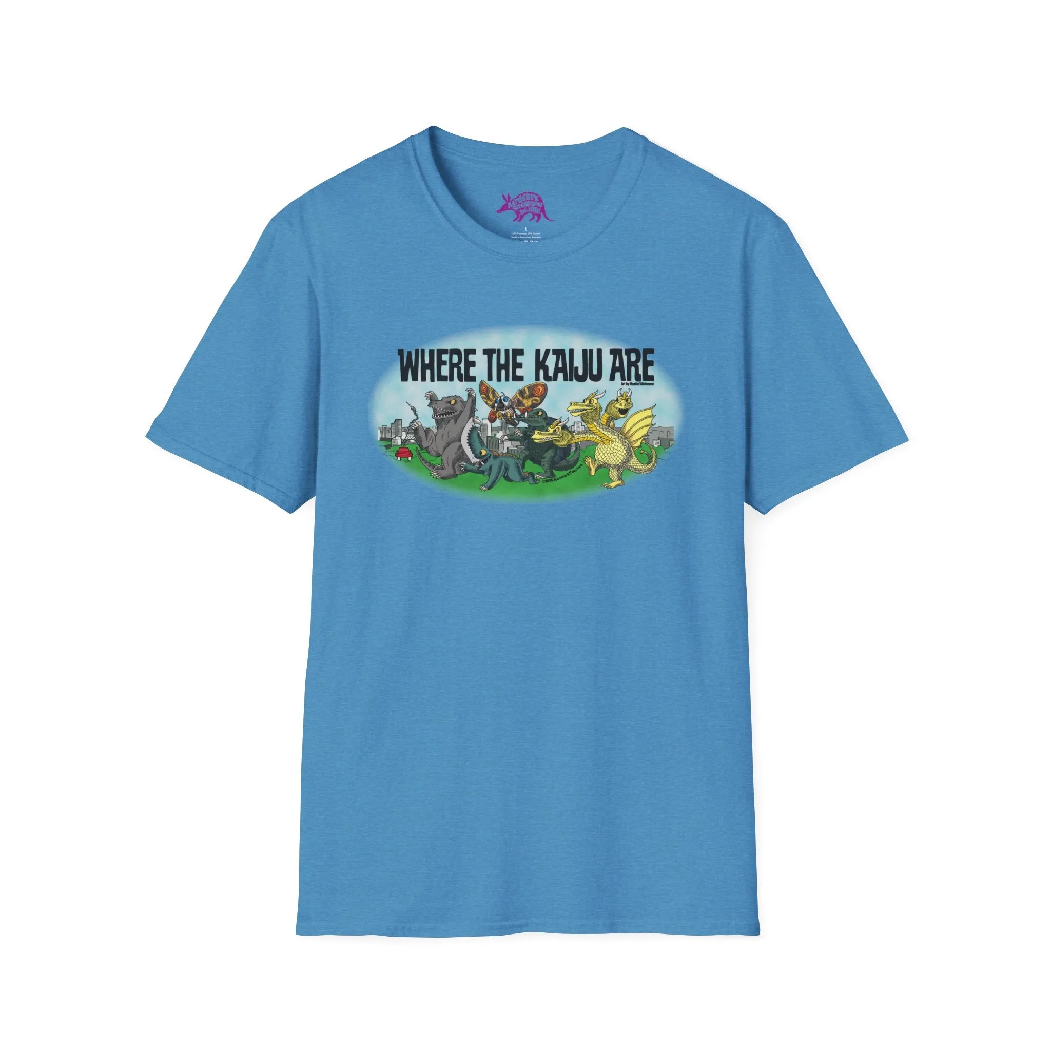 Where the Kaiju Are 2024 Edition Unisex Tee