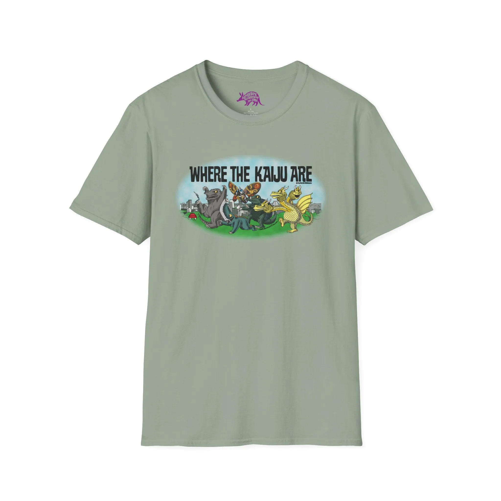 Where the Kaiju Are 2024 Edition Unisex Tee
