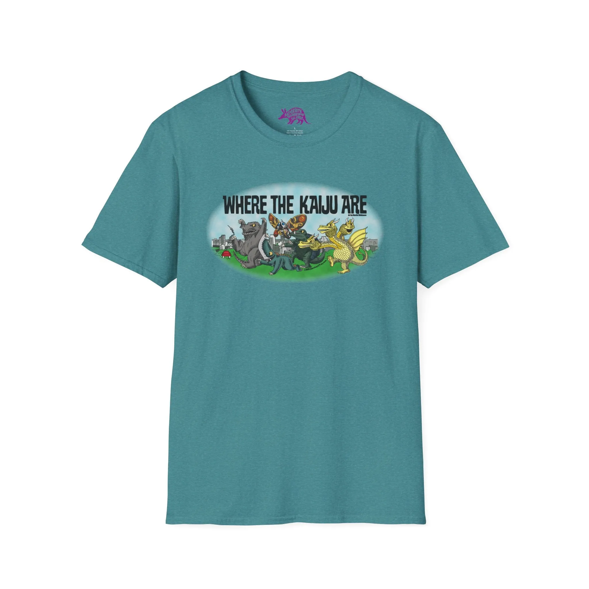 Where the Kaiju Are 2024 Edition Unisex Tee