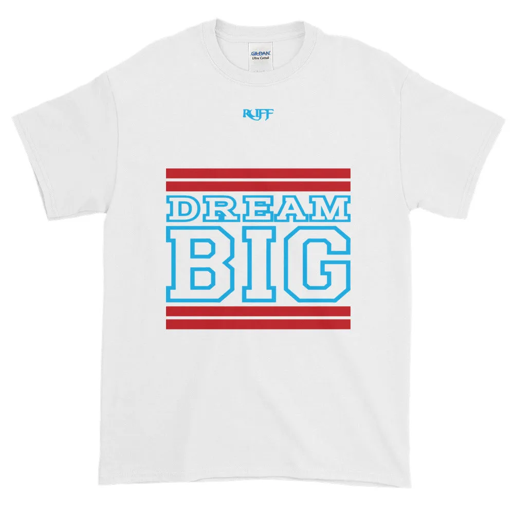 White Red and Carolina Blue Short-Sleeve T-Shirt