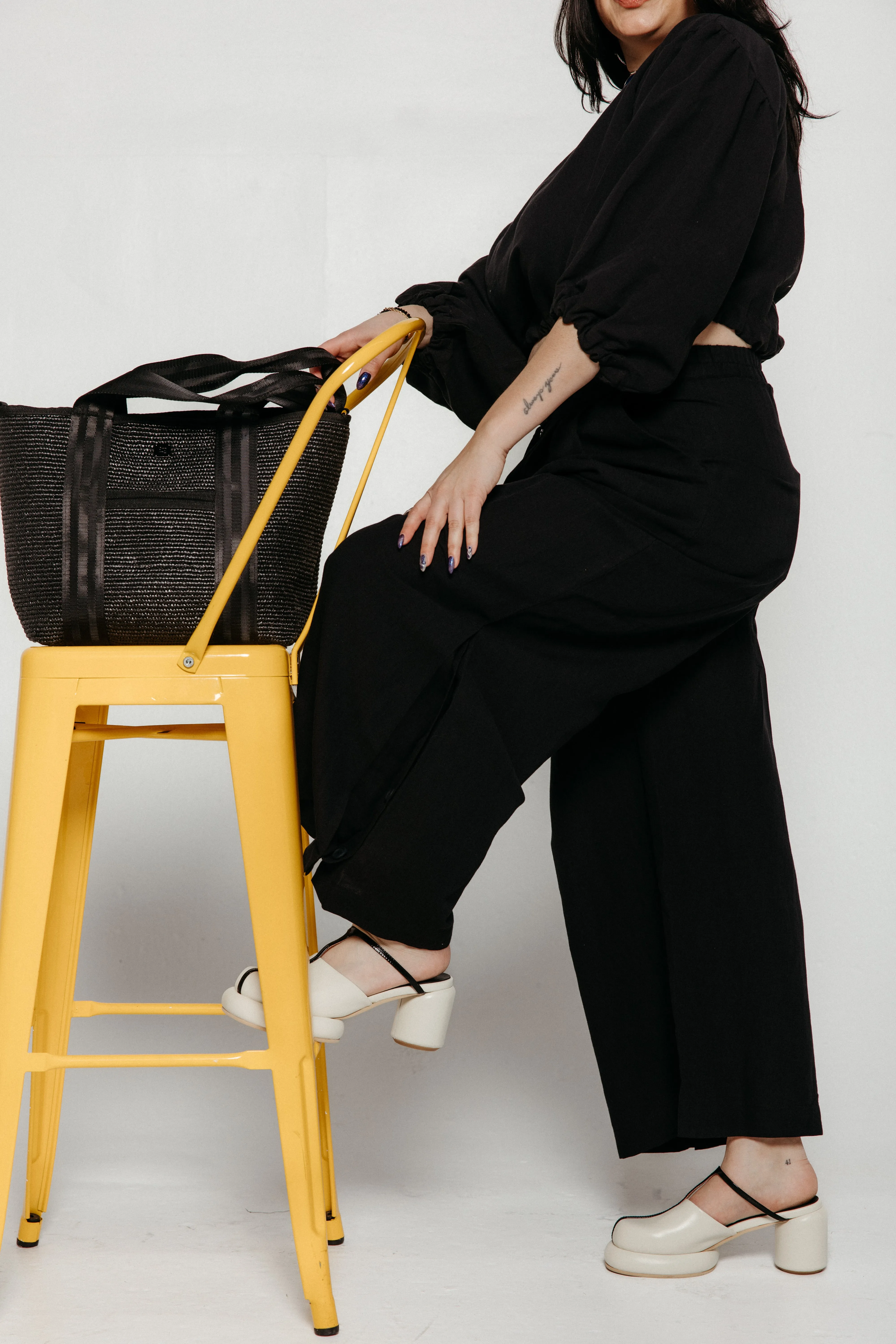 Wide Trouser Black