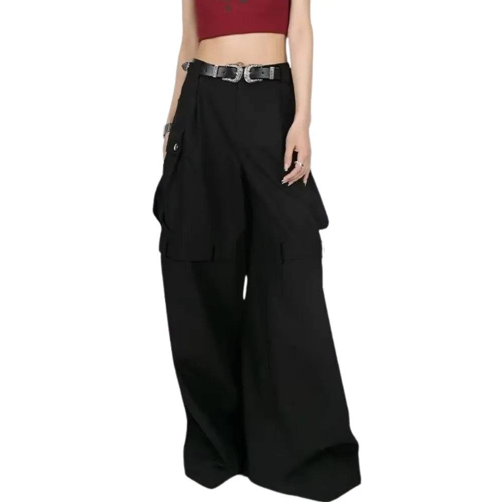 Women's American High Waist Cargo Pants