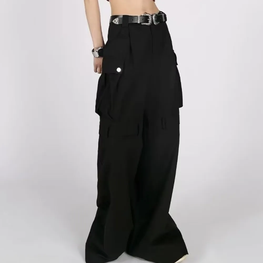 Women's American High Waist Cargo Pants