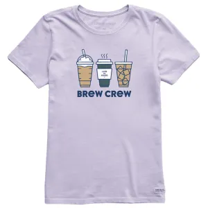 Women's Brew Crew Crusher-LITE Tee - Lilac Purple - 89388