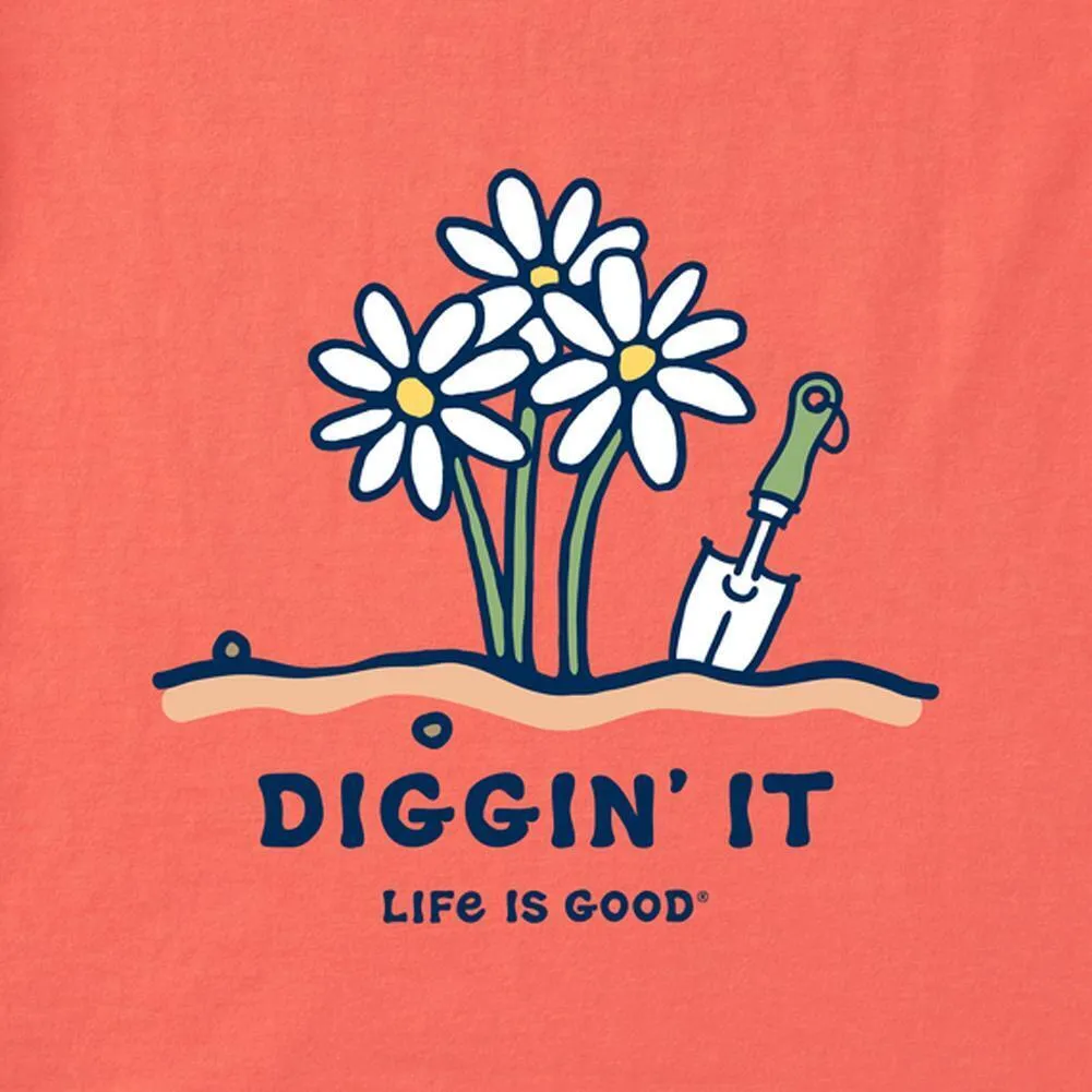 Women's Diggin' It Crusher-LITE Tee - Mango Orange - 81064