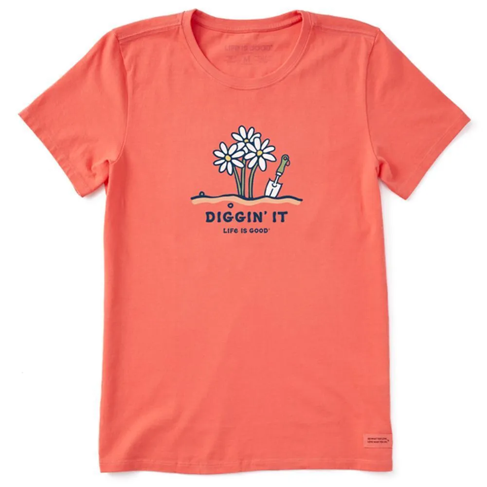 Women's Diggin' It Crusher-LITE Tee - Mango Orange - 81064