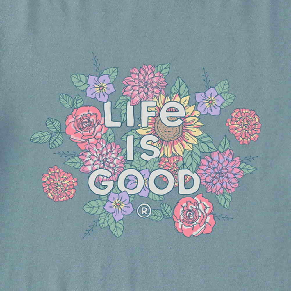 Women's Florals LIG Stacked Long Sleeve Crusher Tee - 129176