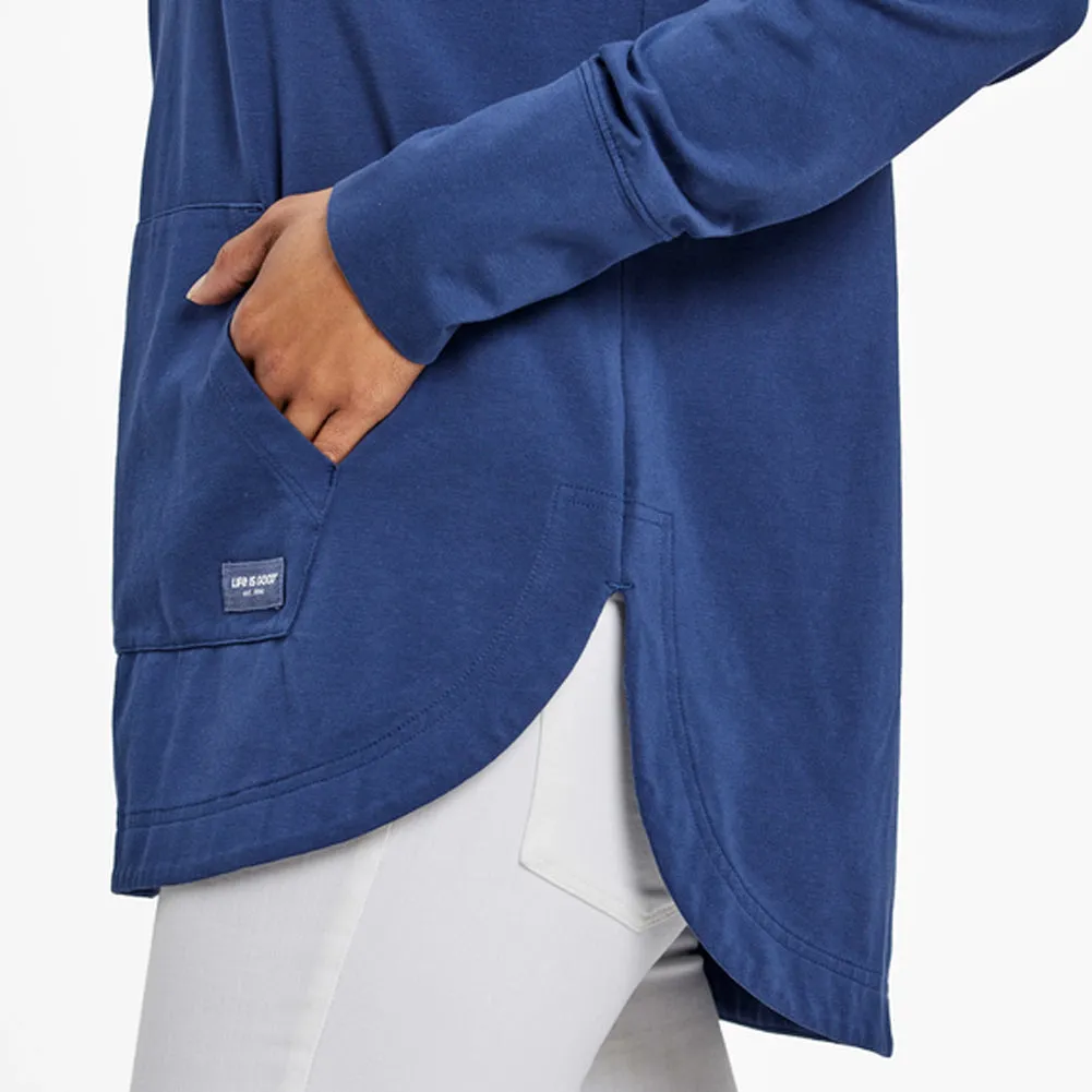 Women's Garden Coin Crusher-FLEX Hoodie Tunic - 80949