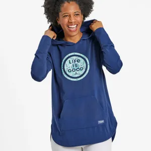 Women's Garden Coin Crusher-FLEX Hoodie Tunic - 80949