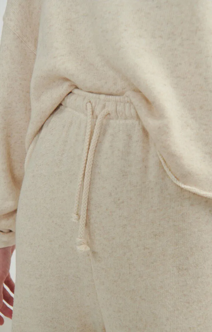 WOMEN'S JOGGERS ITONAY -  ECRU MELANGE