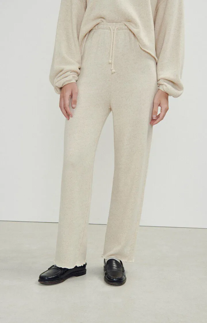 WOMEN'S JOGGERS ITONAY -  ECRU MELANGE