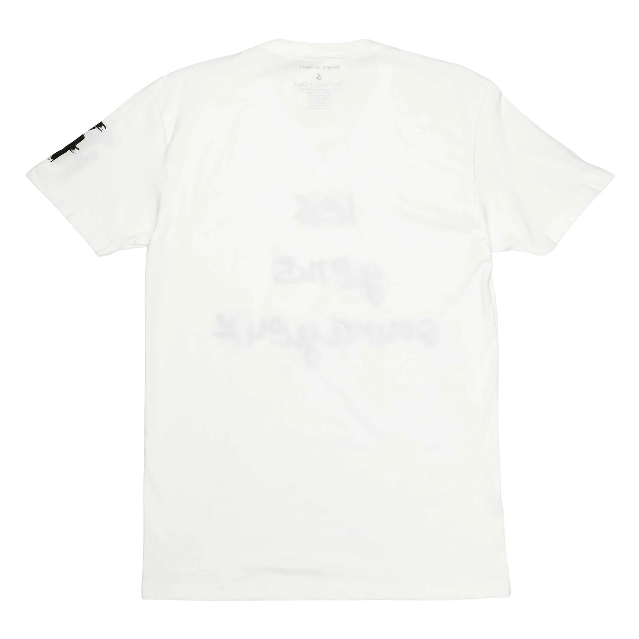 Women's - Les gens Courageux White V-Neck T-Shirt